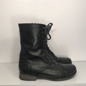 Steve Madden troopa combat boots